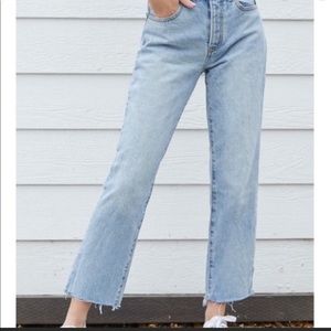 Brandy Melville Millie Light Wash Jeans
